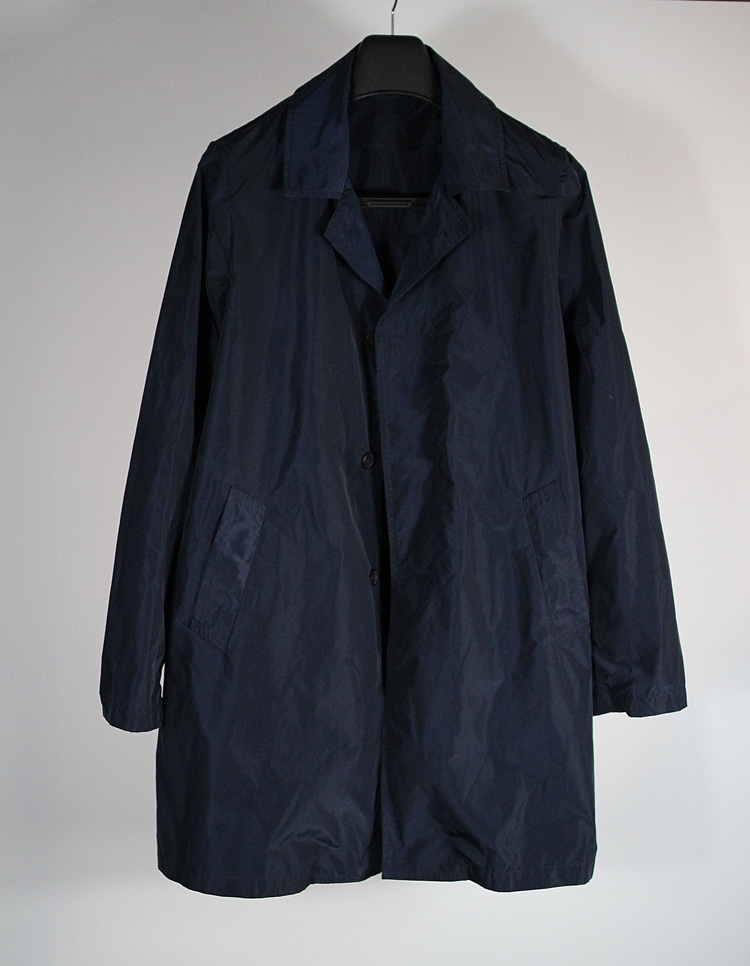 Navy rain coat  &#039;MARINA&#039;TANNERY(테너리)