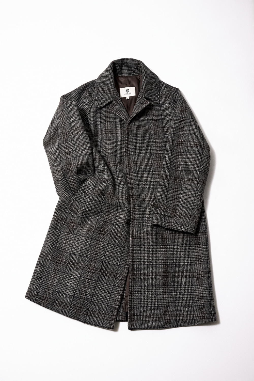 Raglan Coat (Glen Check)PINOMARE(피노마레)
