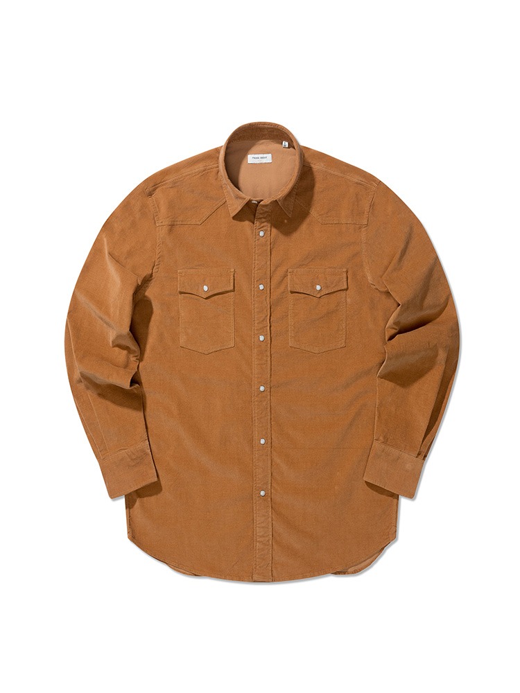 [컴포트]Corduroy Western Shirt (Brick)PRODE SHIRT(프로드셔츠)