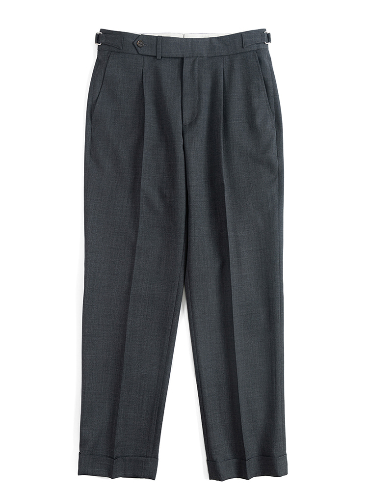 09 SINGLE PLEATED TROUSERS (GREY)Boogie Holiday(부기홀리데이)