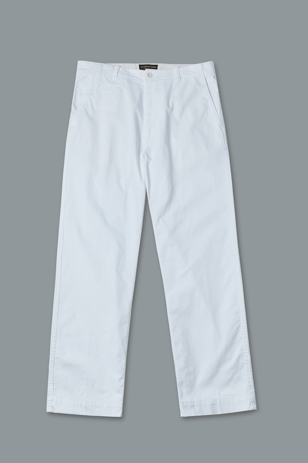 [23 S/S]WIDE CHINO WHITE EAST HARBOUR SURPLUS(이스트하버서플러스)