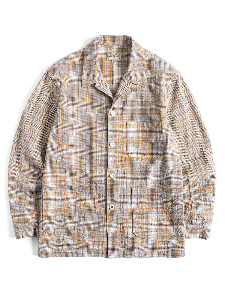11 CHECKED WORK JACKET (IVORY)Boogie Holiday(부기홀리데이)