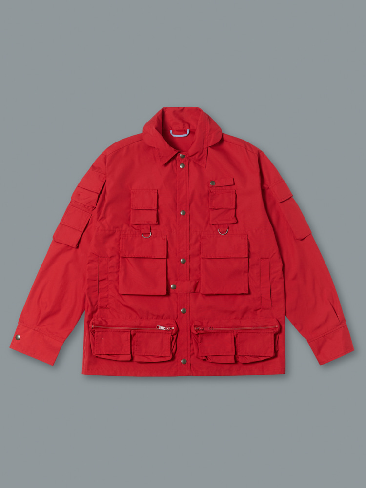 23FW RIVER GUIDE JACKET REDKENNETH FIELD(케네스필드)
